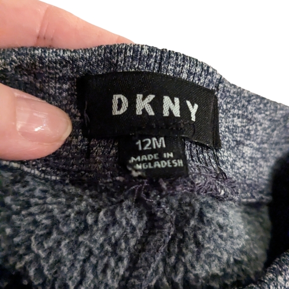 - DKNY Joggers. Blue . EUC size 12 months - Picture 3 of 3